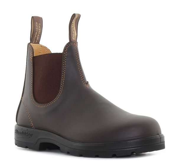 Blundstone sötétbarna bőr bokacsizma-01