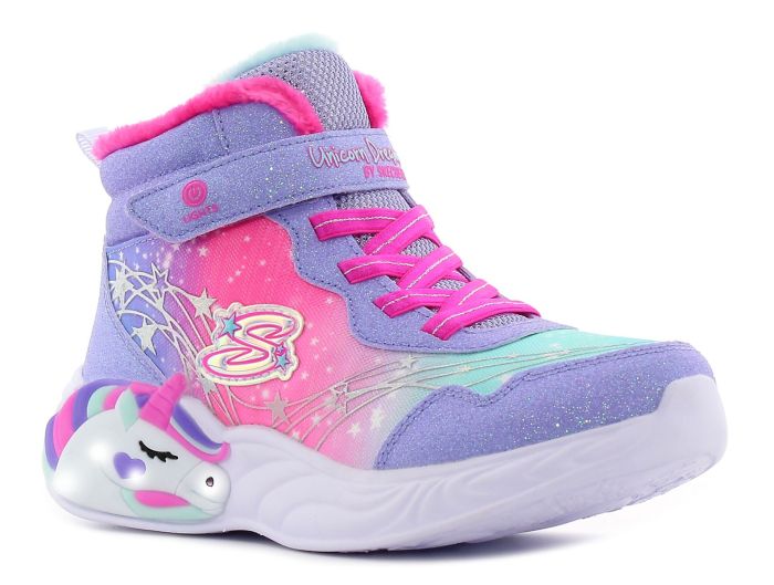 Skechers S-Lights - Unicorn Dreams - Magical Cove villogó gyerek cipő-01