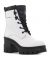 Calvin Klein Chunky Heeled Boot Laceup fehér női bakancs-01