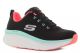 Skechers D'Lux Walker - Fresh Finesse fekete női cipő-01