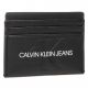 Calvin Klein Cardcase 6CC fekete irattartó