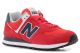 New Balance 574SP2 piros férfi tornacipő