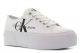 Calvin Klein Flatform Vulcanized fehér platformos női cipő-01