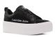 Calvin Klein Wmns Vulcanized Flatform fekete platformos női cipő-01