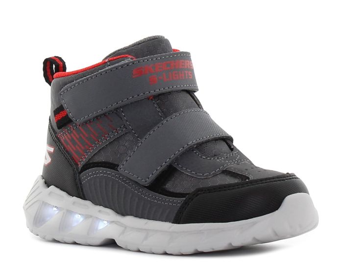 Skechers S-Lights - Magna - Lights - Frosty Fun szürke baba bakancs-01