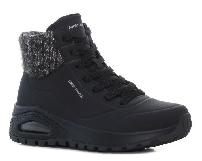 Skechers Uno Rugged - Darling fekete női cipő-01