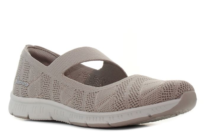 Skechers Be-Cool - Sweet Knit bézs női cipő-01