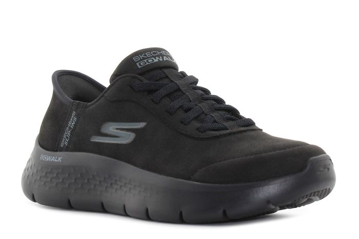 Skechers Slip-Ins - GO Walk Flex - Mali fekete női cipő-01