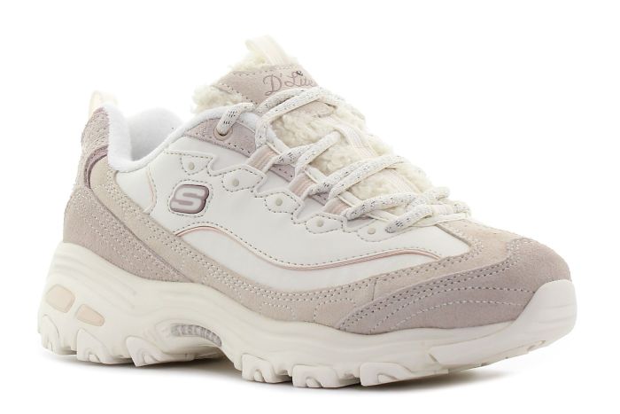 Skechers D'Lites - Cold Days bézs női cipő-01