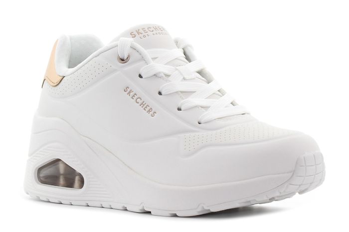 Skechers Uno - Wedge - Hi Steps fehér női cipő-01