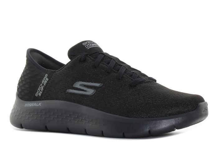 Skechers Slip-Ins - GO Walk Flex - New World fekete férfi cipő-01