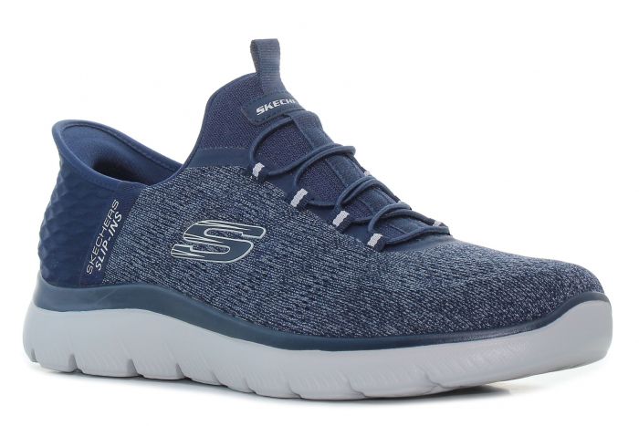 Skechers Slip-Ins - Summits - Key Pace sötétkék férfi cipő