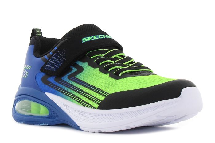 Skechers Microspec Max Advance zöld gyerek cipő-01