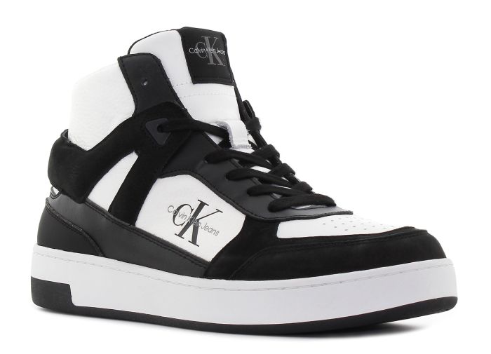 Calvin Klein Basket Cup Mid fekete férfi cipő-01