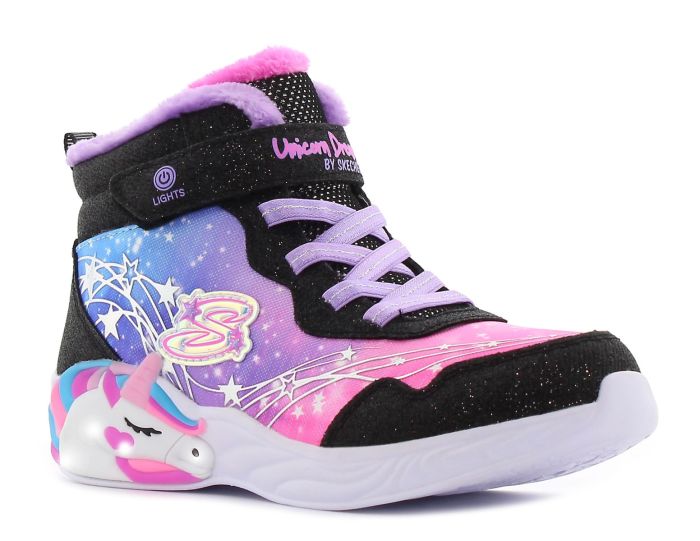 Skechers S-Lights - Unicorn Dreams - Magical Cove villogó gyerek cipő-01