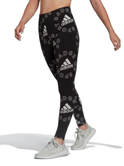 Adidas Essentials Logo fekete női leggings-01