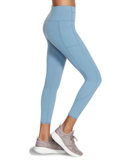 Skechers GO Walk HW 7/8 kék női leggings-01