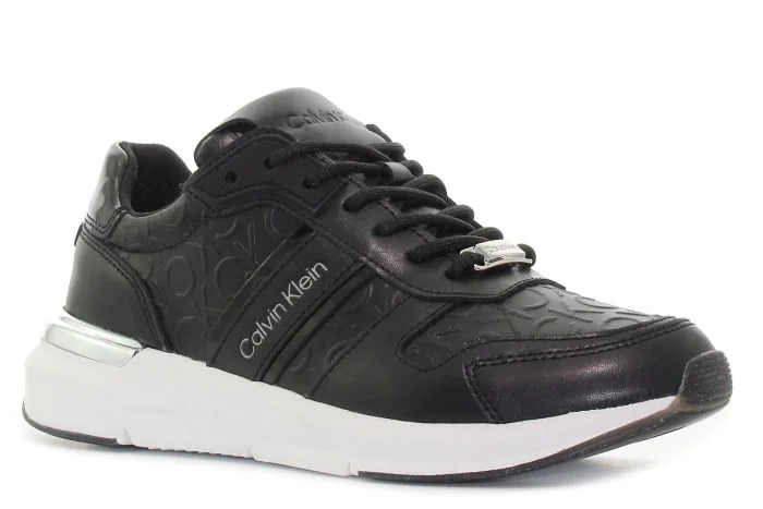 Calvin Klein Flexi Runner Lace Up fekete női cipő-01